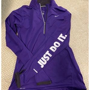 Nike dri fit quarter zip